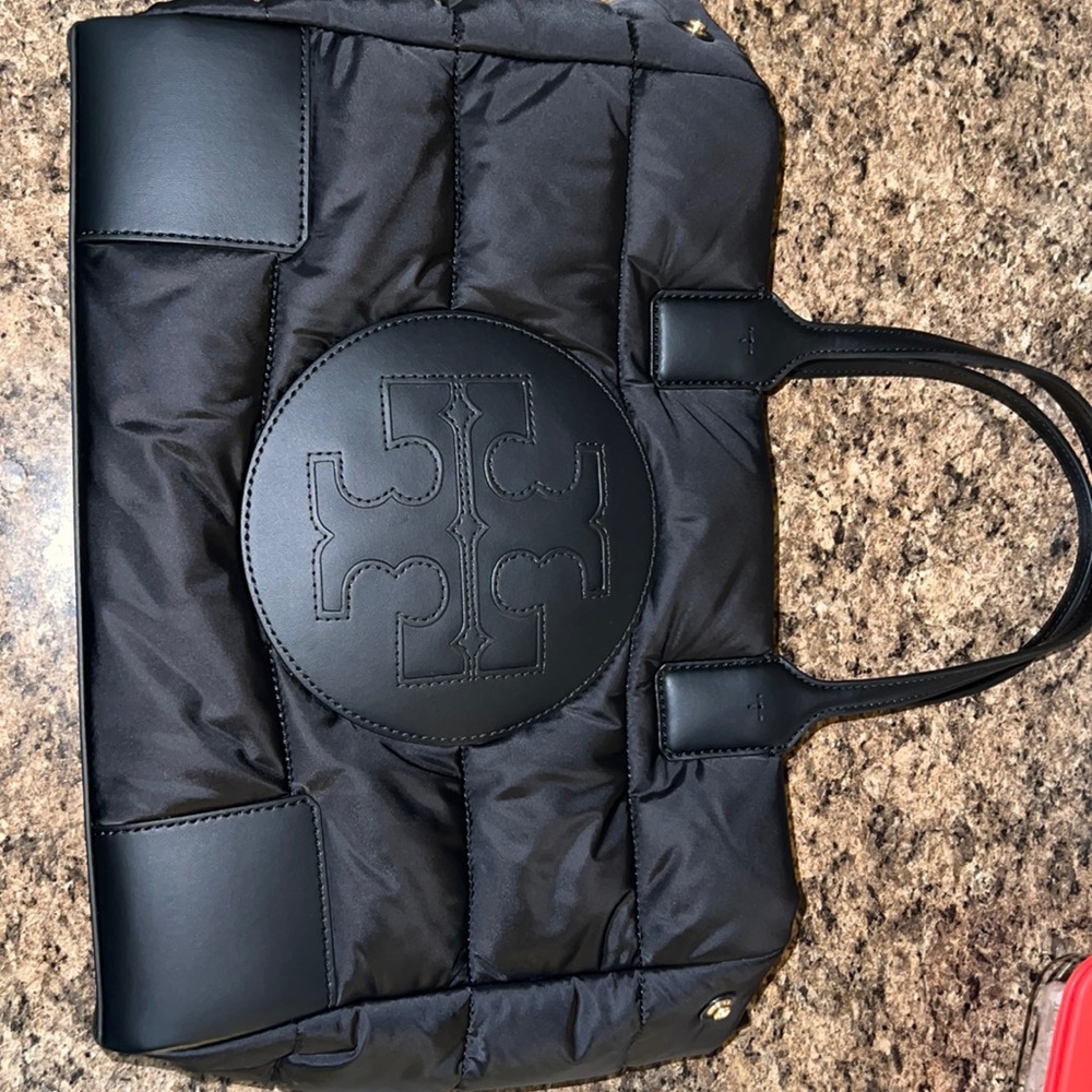 ELLA MINI PUFFER TOTE(Black)